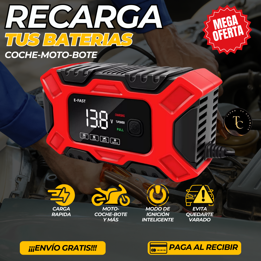 ¡Oferta Especial! PowerBoost™ – Arranca tu Vehículo en Segundos con Tecnología de Carga Inteligente